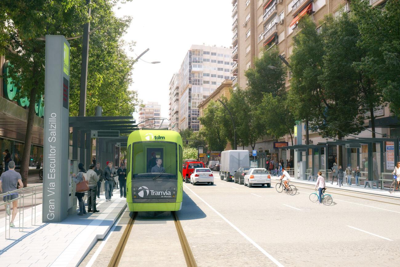 Parada Tranvía de Murcia