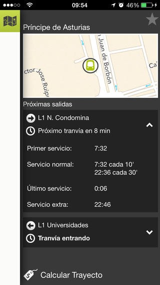 App tranvía de Murcia
