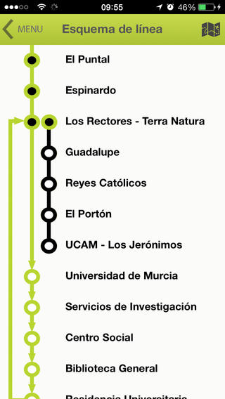 App tranvía de Murcia